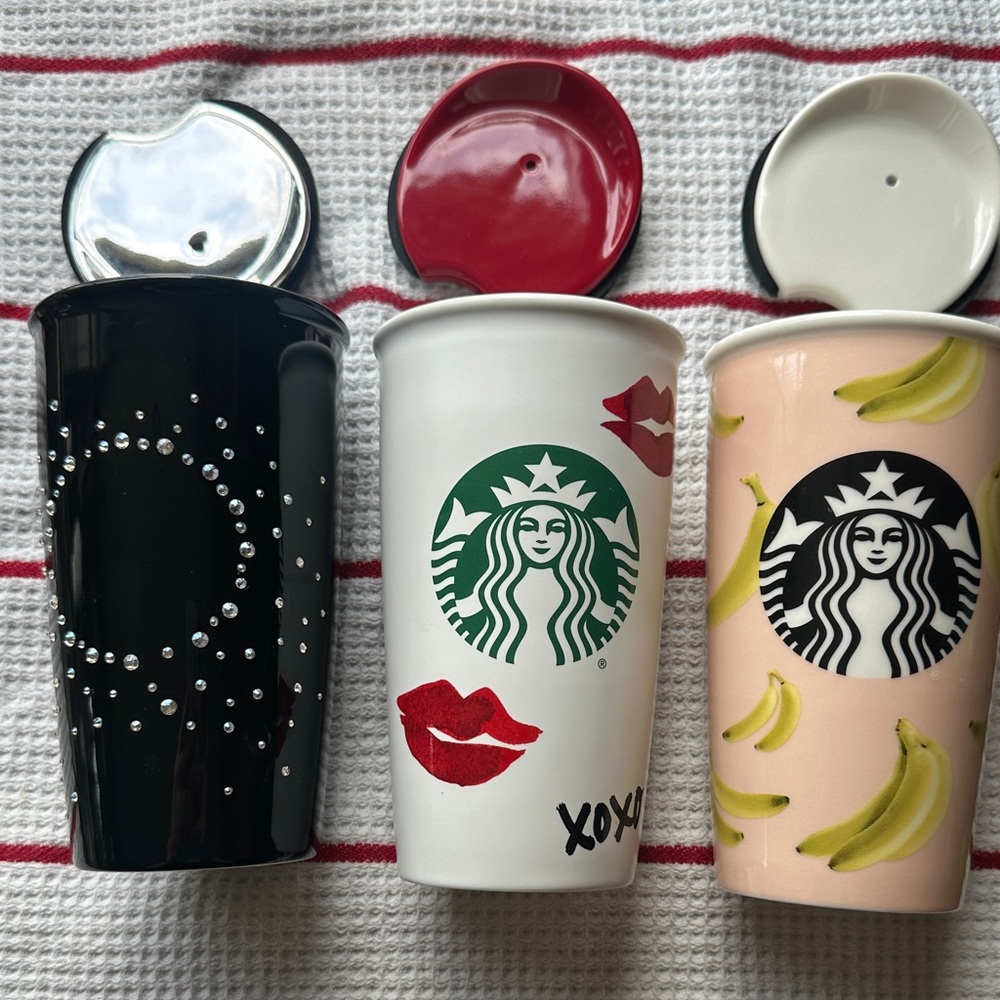 1 Starbucks mug (BLACK) **edited for single purchase. - Picture 2 of 3